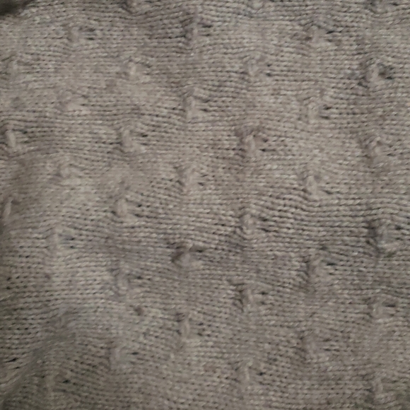 Vince Cable Knit Wool Blend Open Front Cardigan Neutral Taupe - Picture 4 of 4